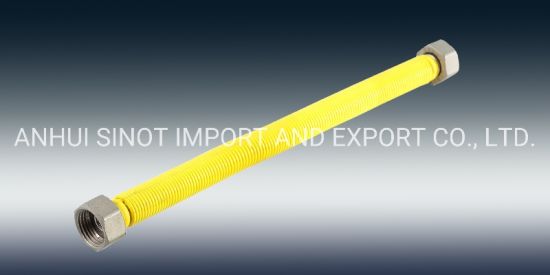 Coated Flexible Extensible Hoses Used for Gas