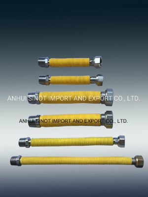 Coated Flexible Extensible AISI304/316L Gas Pipe