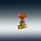 F-0008-1075 Bronze Gate Valve with Weld End 35