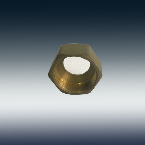 F-0001-1011 Brass Reduced Nut 1/2"